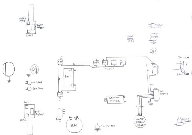 simple chopper wiring diagram