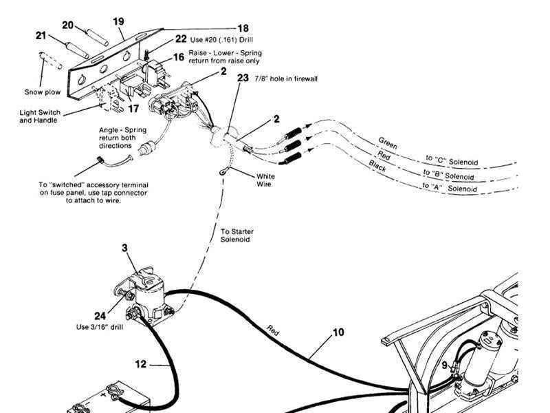 old meyer snow plow wiring diagram