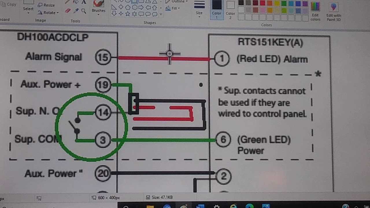 duct smoke detector wiring diagram