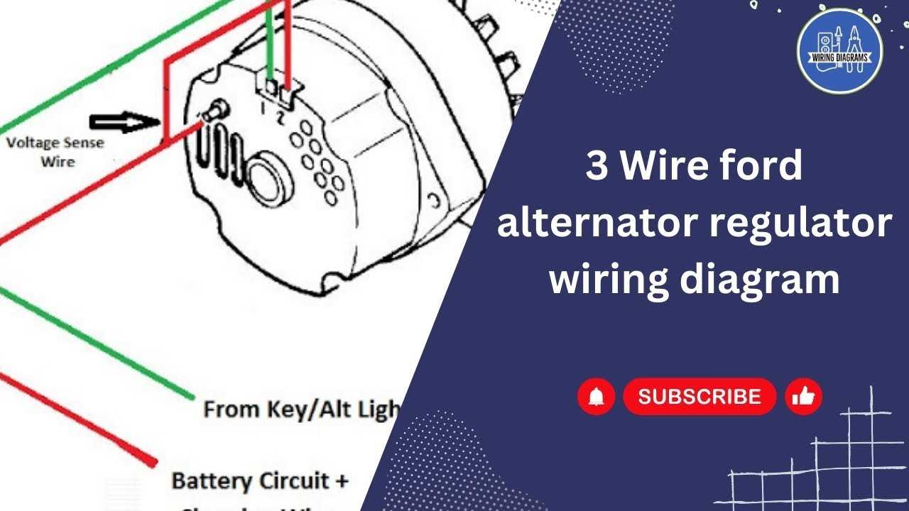 ford voltage regulator wiring diagram