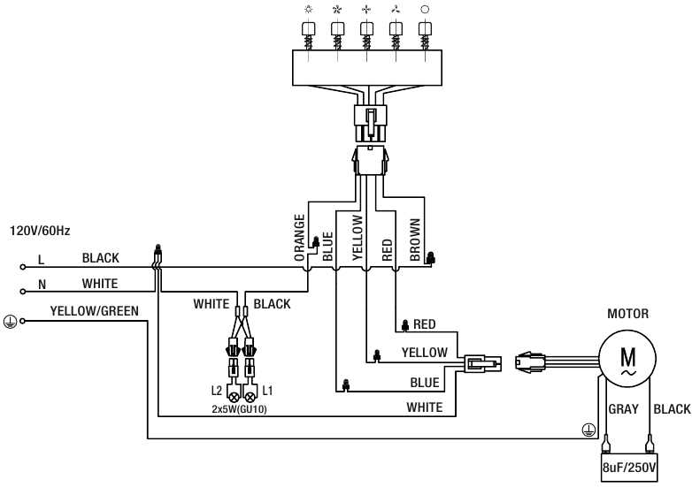 kitchen range hood wiring diagram