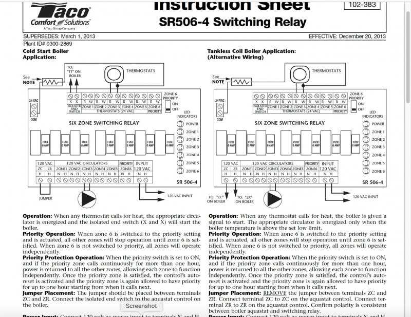 taco circulator pump wiring diagram