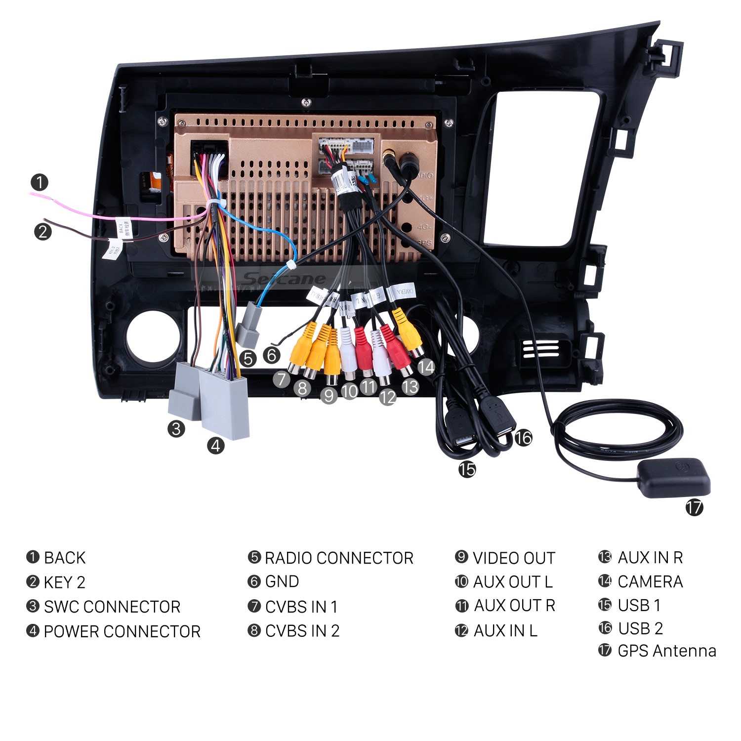 2007 honda civic radio wiring diagram