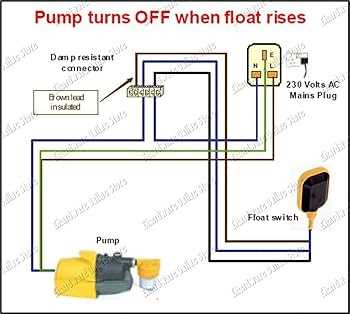 wiring diagram for float switch