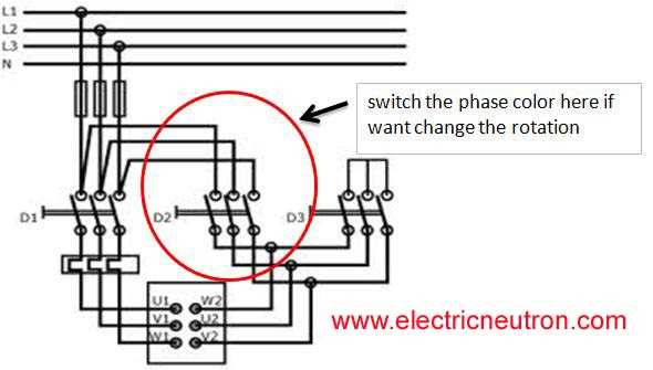 3 ph motor wiring diagram