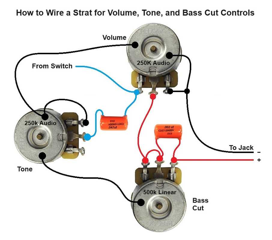 diy bass knob wiring diagram