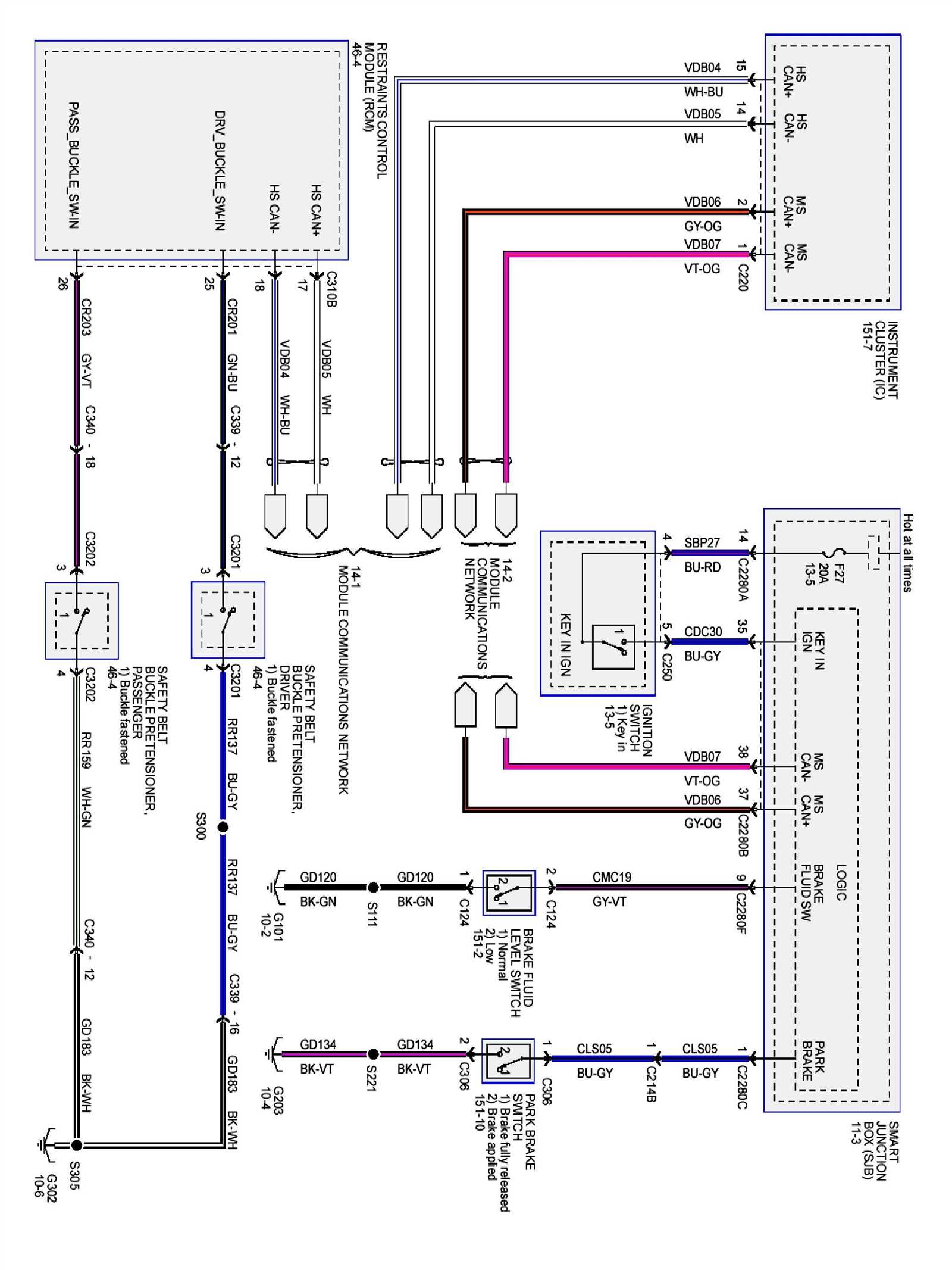 ford f250 tail light wiring diagram