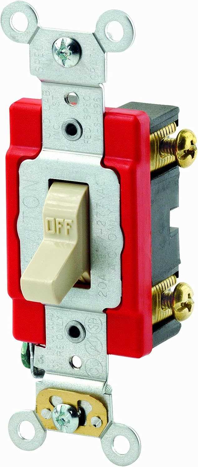 leviton double pole switch wiring diagram