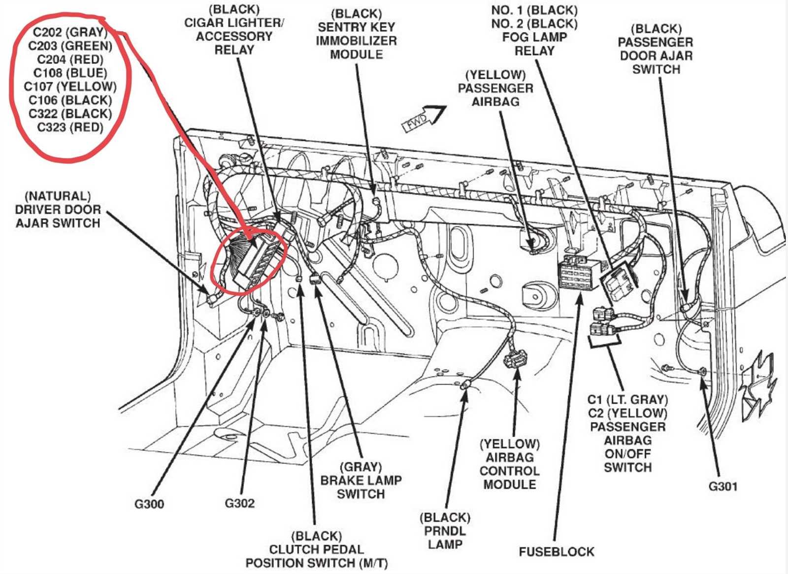 jeep wrangler tj wiring diagram