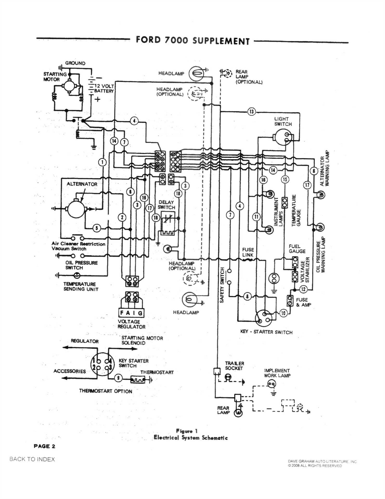 ford alternator wiring diagram external regulator