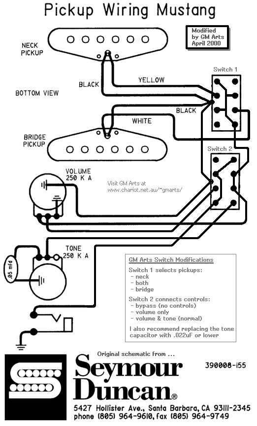 squier jazzmaster hh active pickups wiring diagram