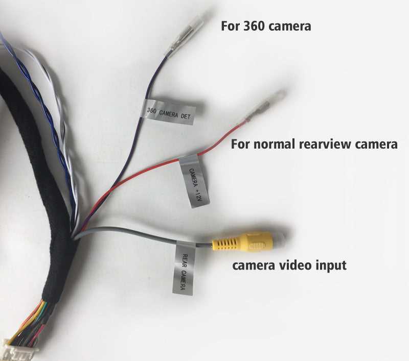 wiring diagram backup camera wiring schematic