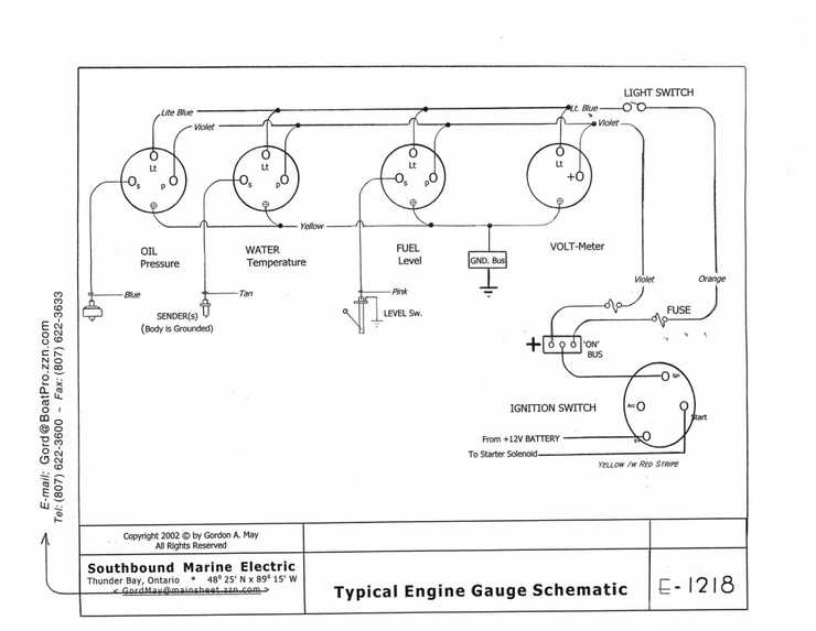 yamaha fuel gauge wiring diagram