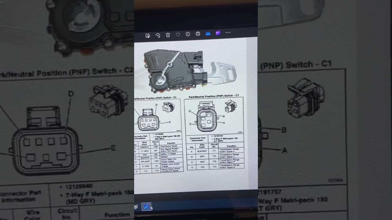 4l60e transmission 4l60e neutral safety switch wiring diagram