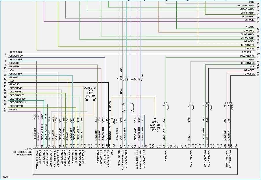 2004 dodge ram 1500 radio wiring diagram