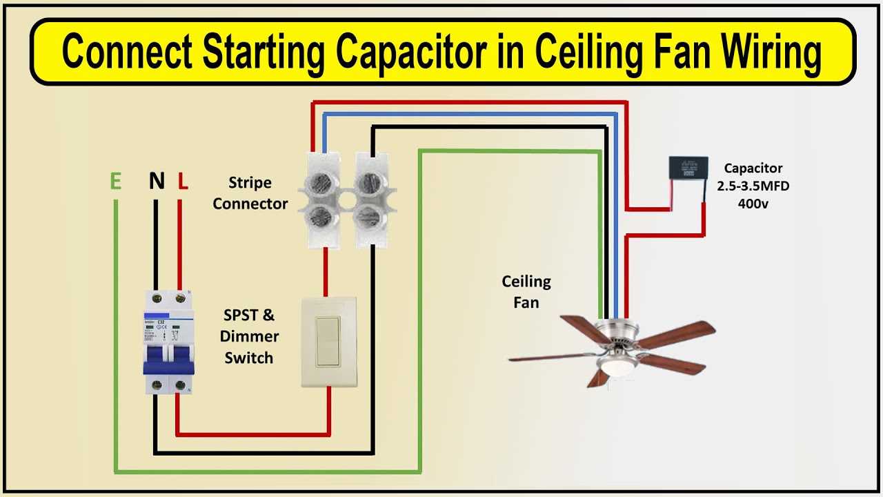 single electric fan wiring diagram