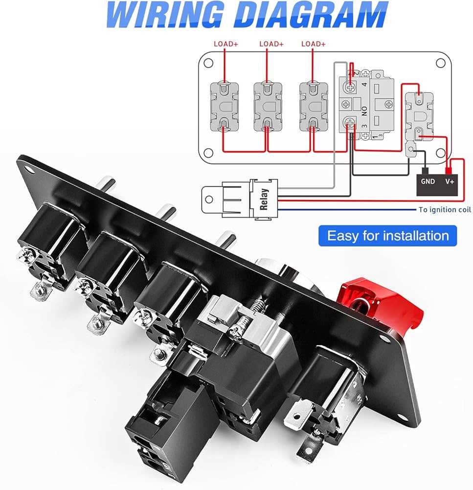 wiring diagram toggle switch ignition push button start