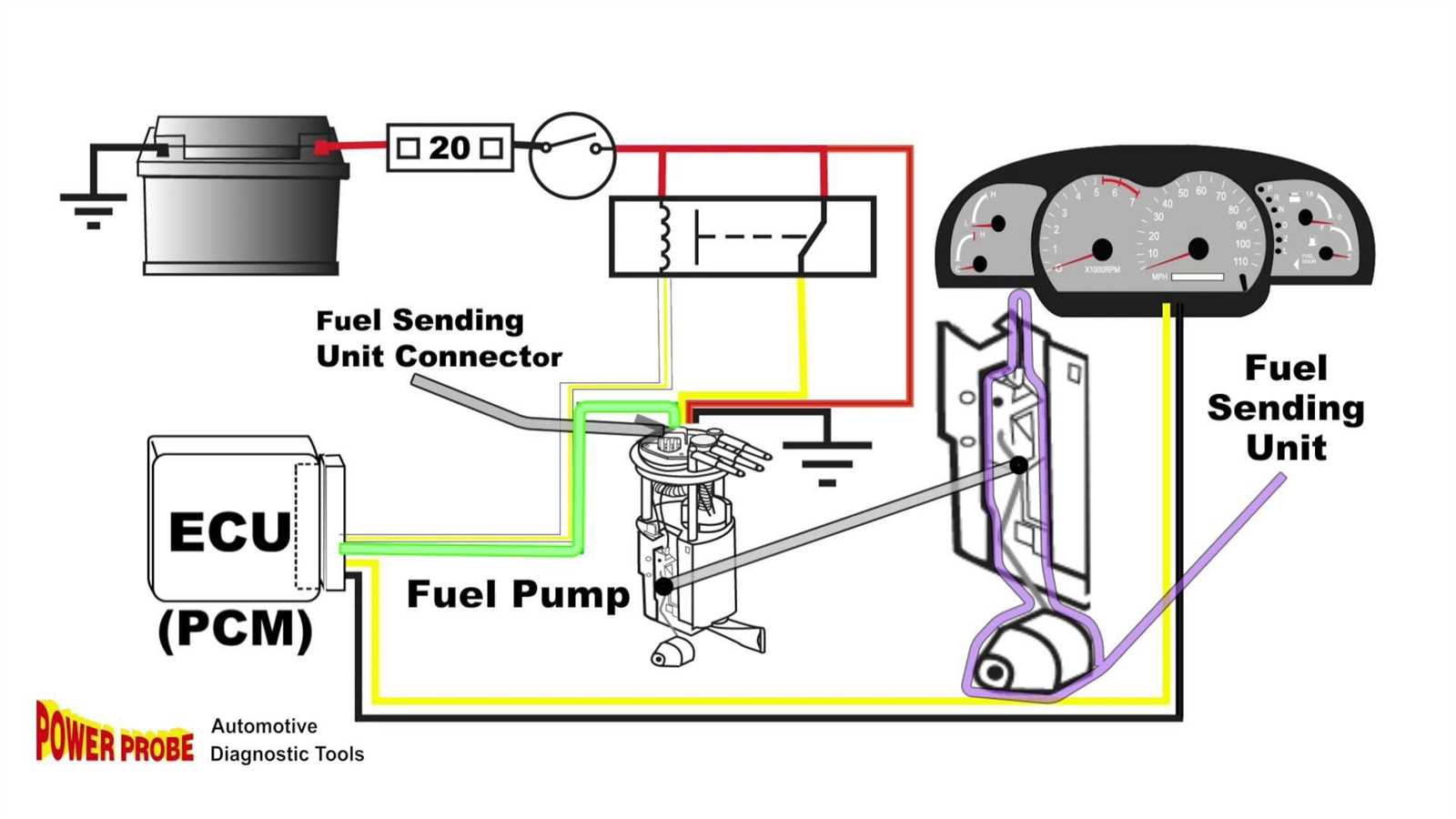 fuel sender wiring diagram