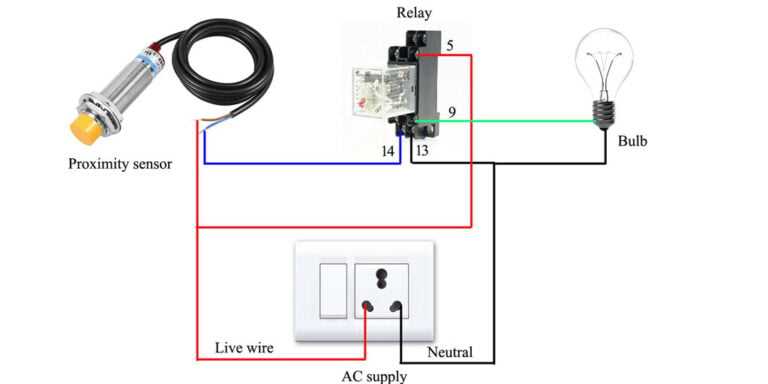 proximity switch wiring diagram