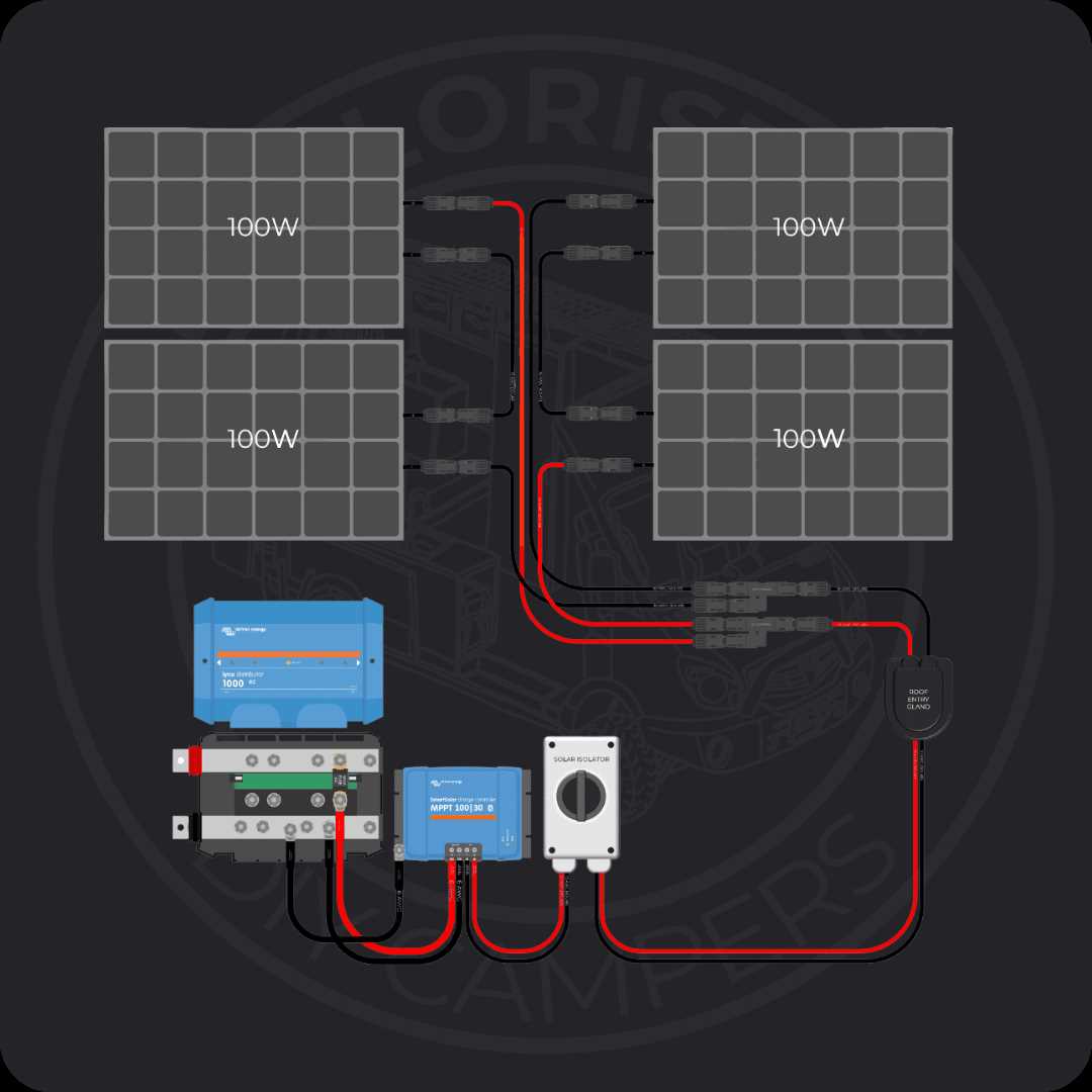 12 volt solar panel wiring diagram