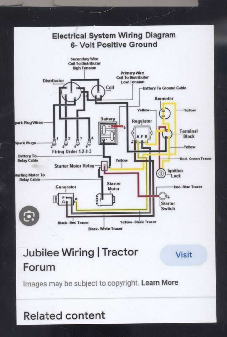 wiring diagram ford 8n