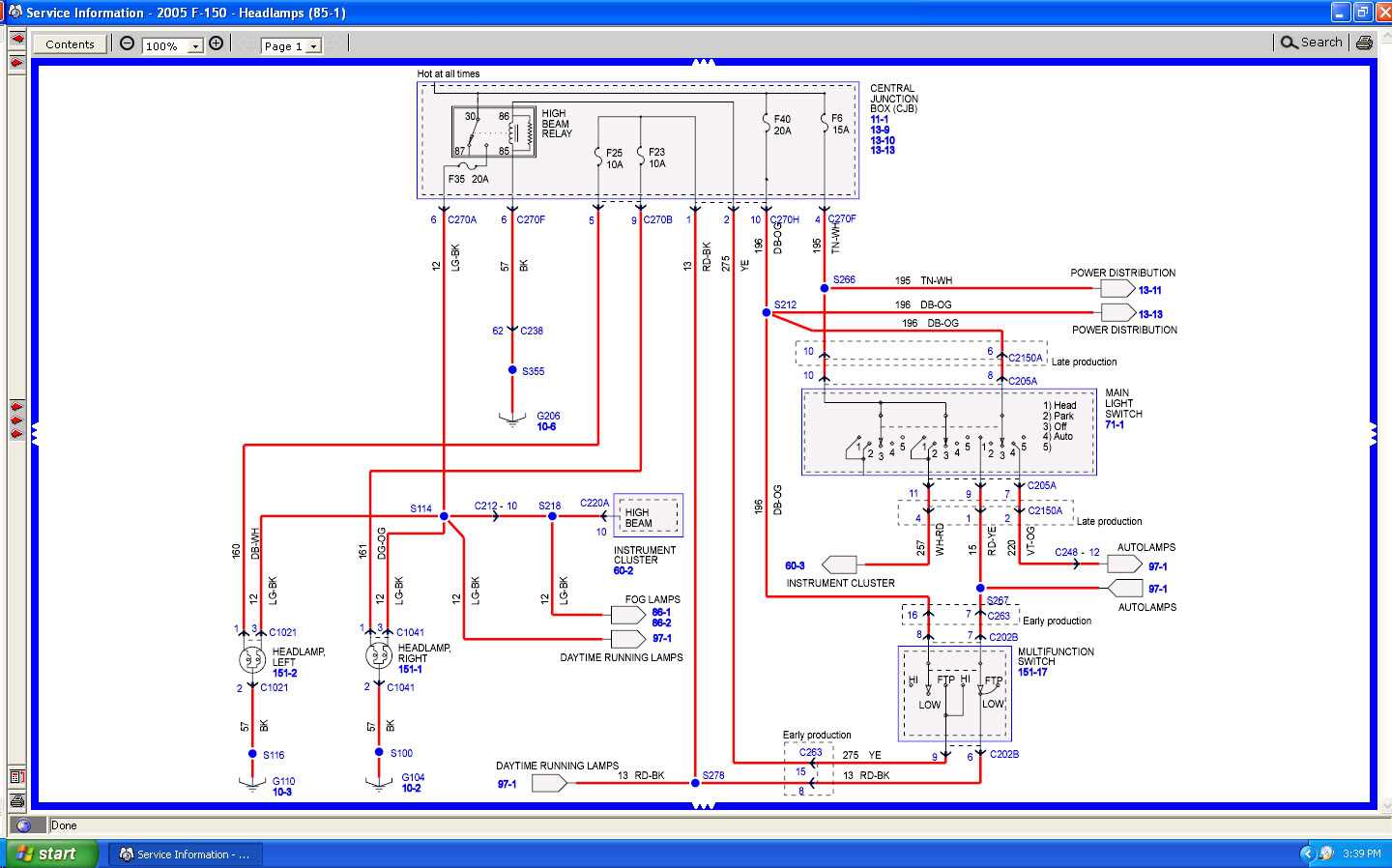 2005 f150 radio wiring diagram