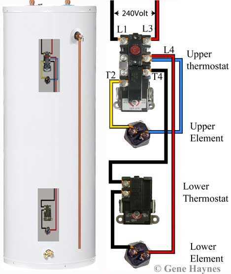 240v baseboard heater thermostat wiring diagram