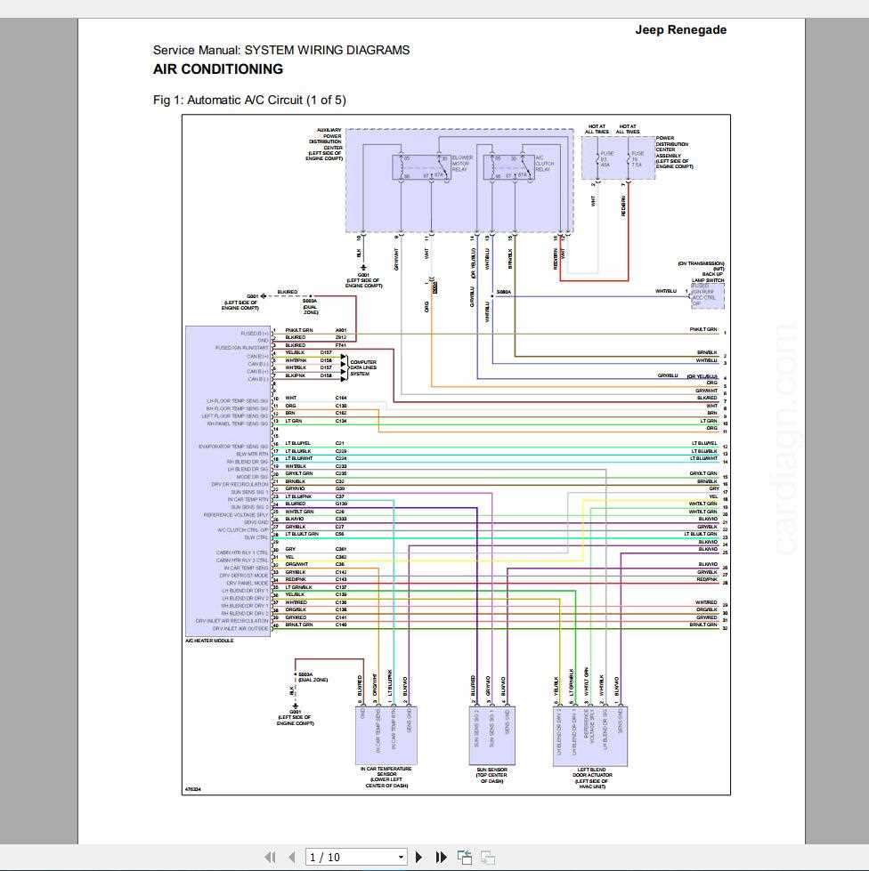 2008 jeep wrangler radio wiring diagram