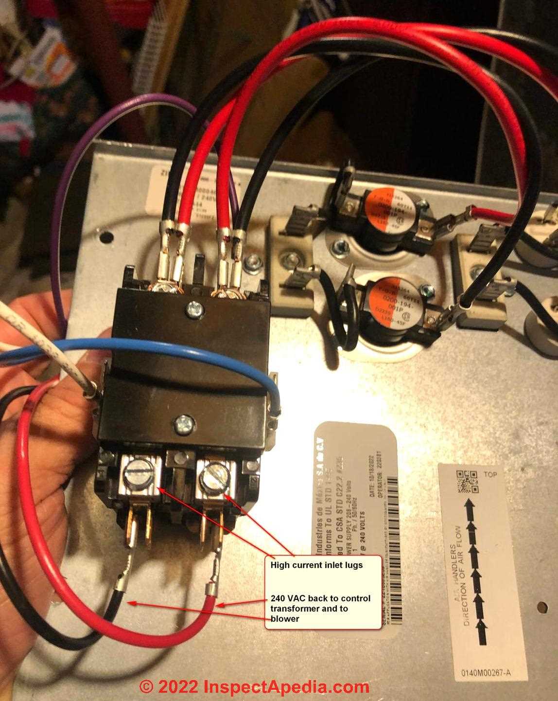 goodman contactor wiring diagram