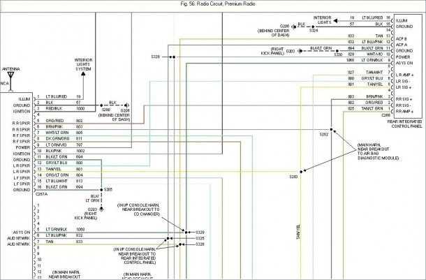 2002 ford f150 radio wiring harness diagram
