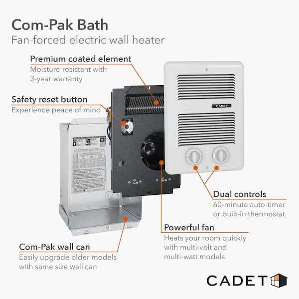 cadet heater wiring diagram