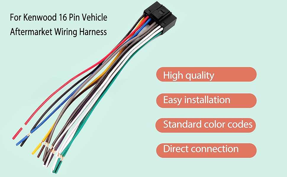 kenwood 16 pin wiring harness diagram