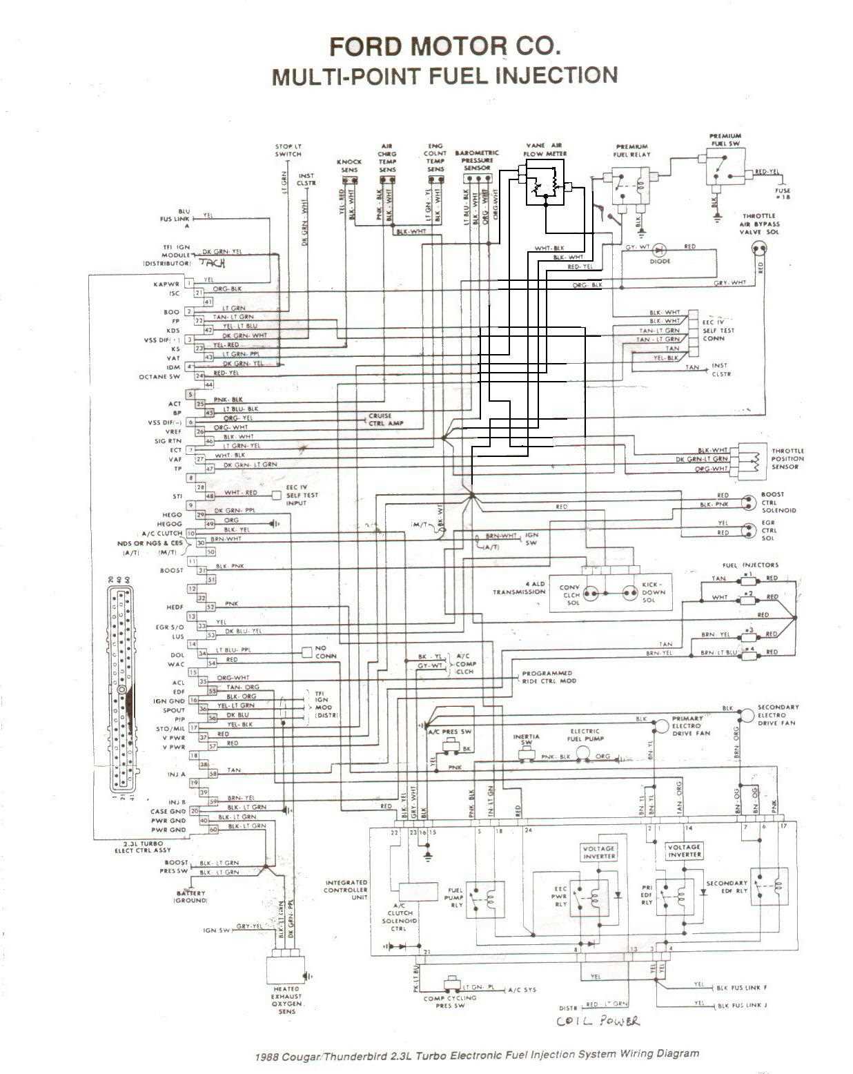 93 ford ranger stereo wiring diagram