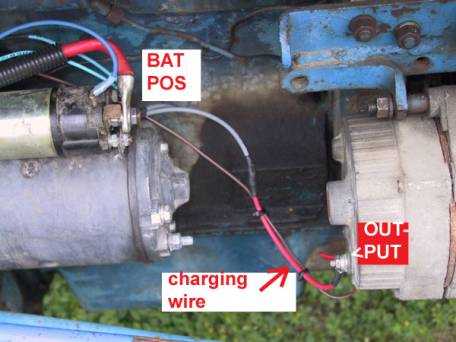 chevy 2 wire alternator wiring diagram