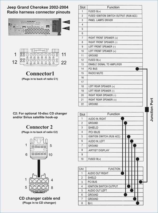 2000 jeep grand cherokee stereo wiring diagram