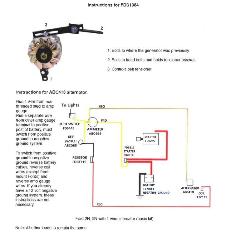 gm 1 wire alternator wiring diagram