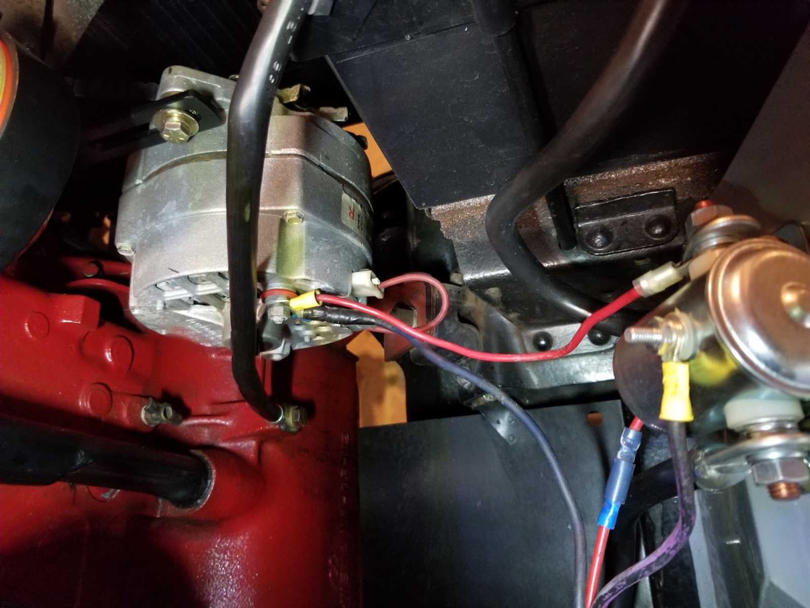 gm single wire alternator wiring diagram