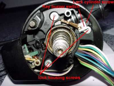 gm steering column ignition switch wiring diagram