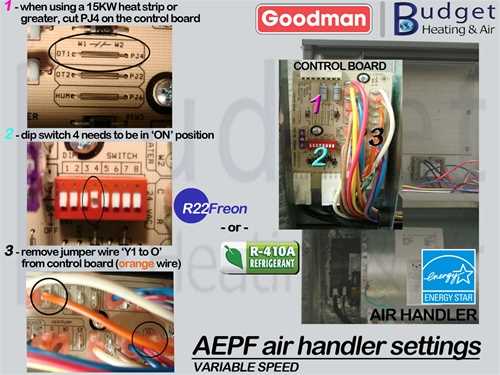 goodman control board wiring diagram