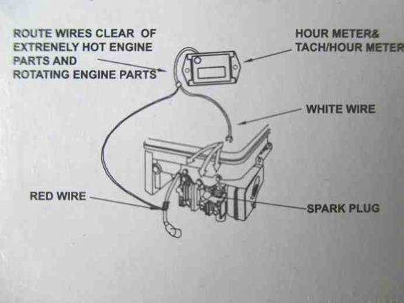 engine hour meter wiring diagram