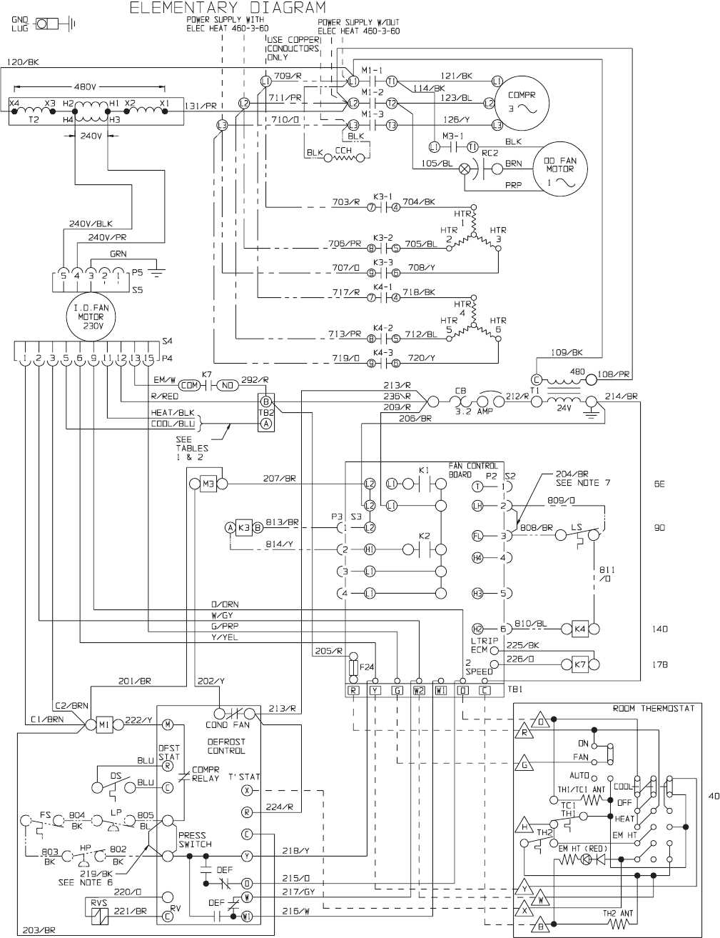 york wiring diagram