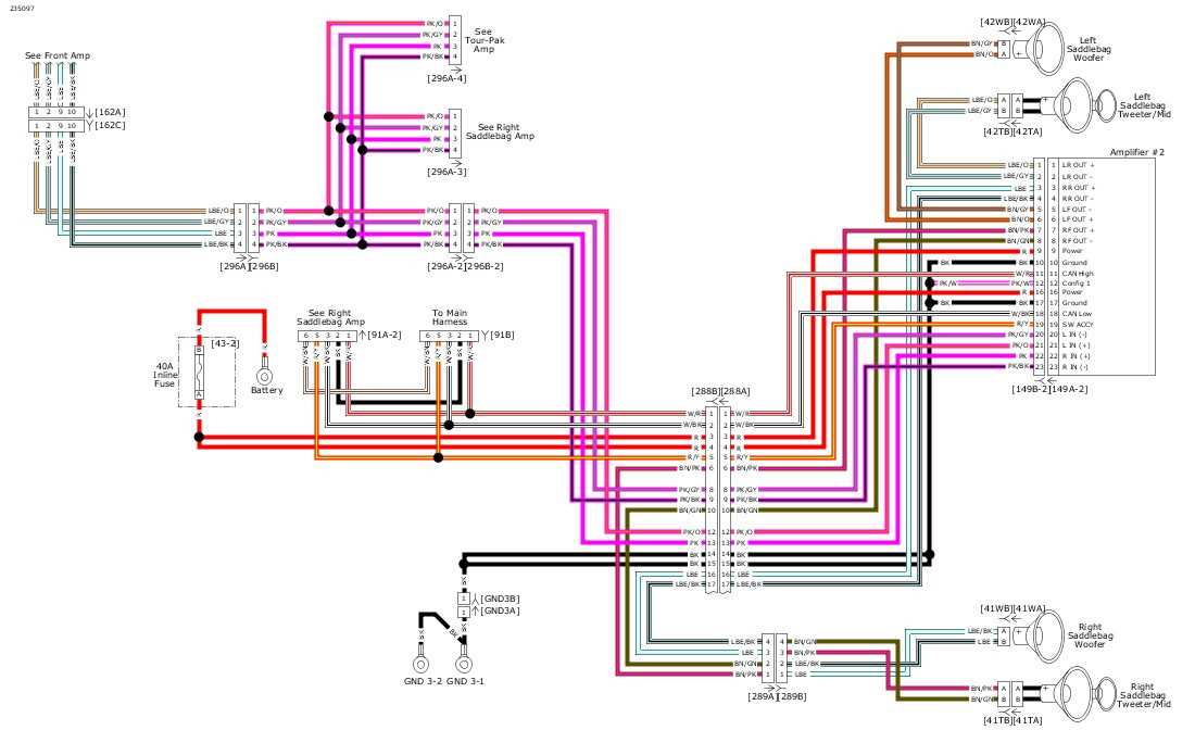 harley radio wiring diagram