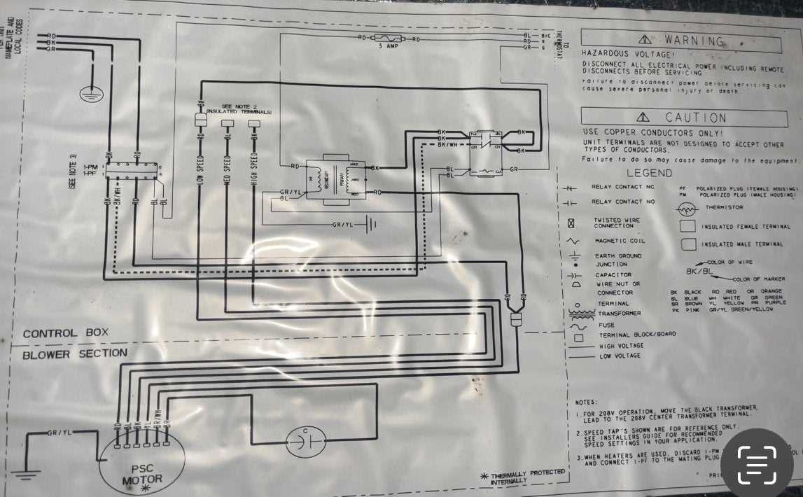 heat strip wiring diagram