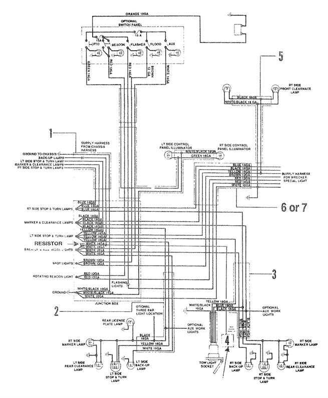 heavy duty truck wiring diagrams