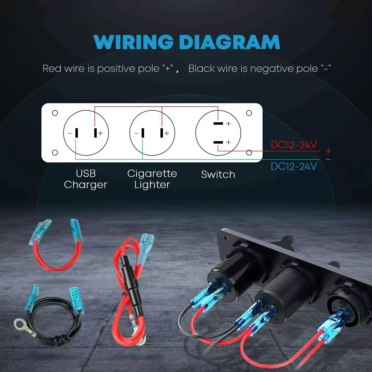 cigarette plug wiring diagram