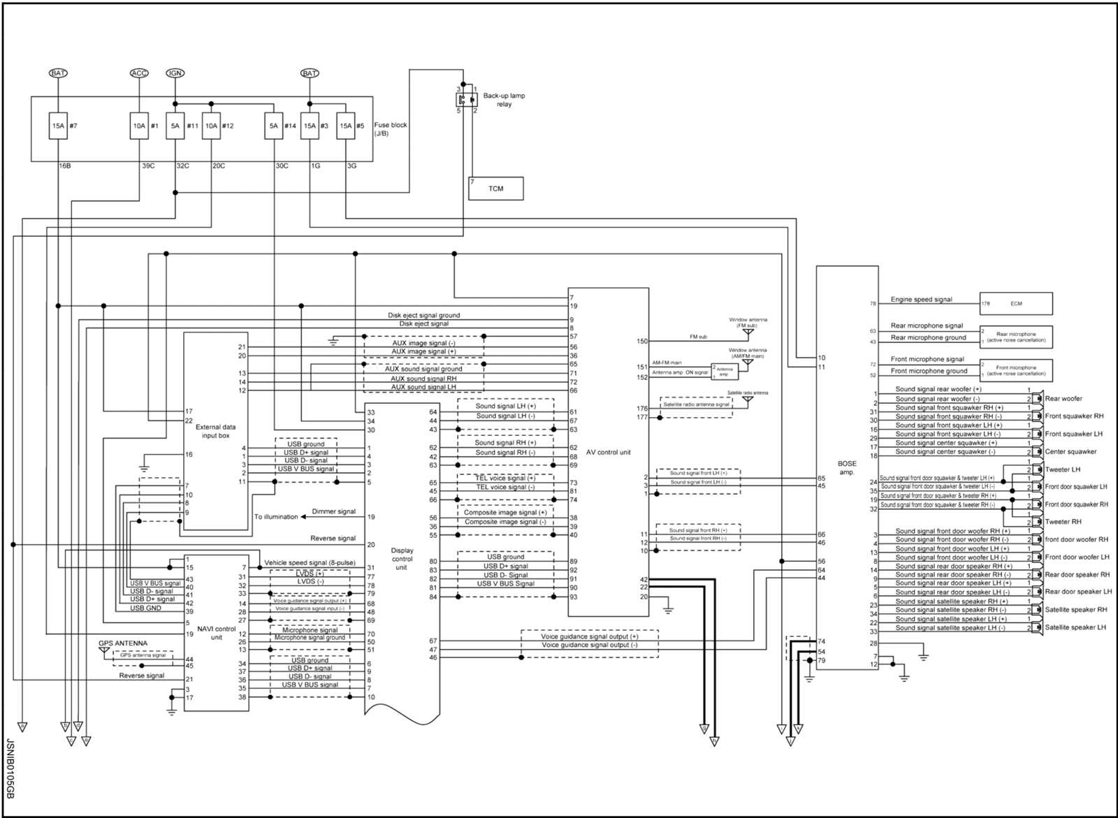 bose amp wiring diagram