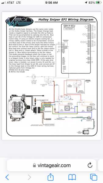 holley sniper efi wiring diagram