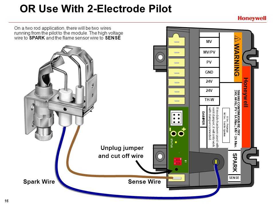 honeywell ignition module wiring diagram