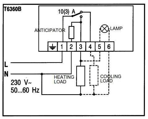 honeywell round thermostat wiring diagram