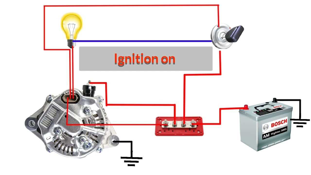 dual alternator wiring diagram